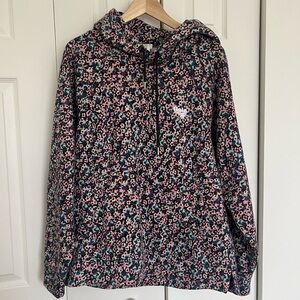 Gola For Anthropologie colorful Floral Hoodie size M